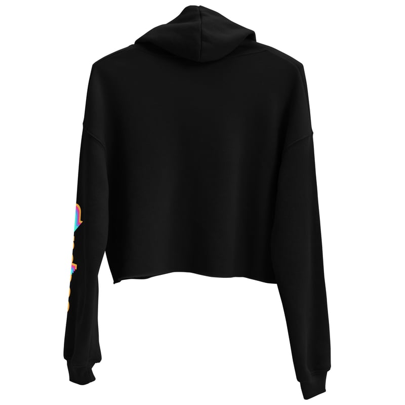 US - Sendoso Cropped Hoodie - Black - image2