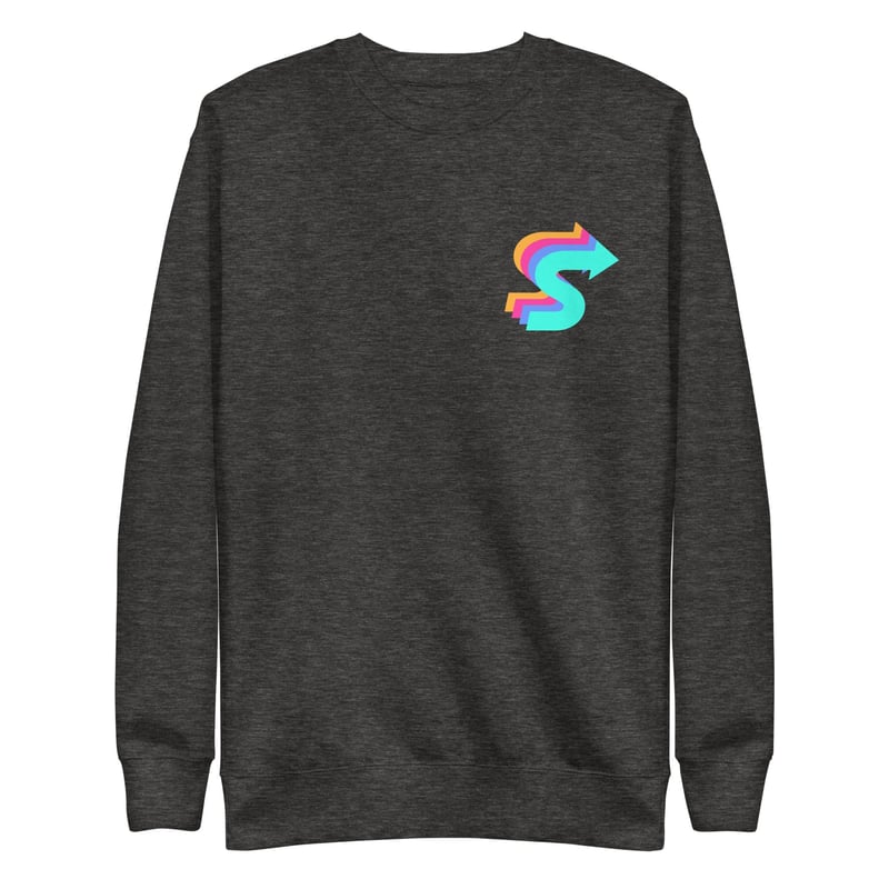 US - Sendoso Unisex Sweatshirt - Charcoal - image3